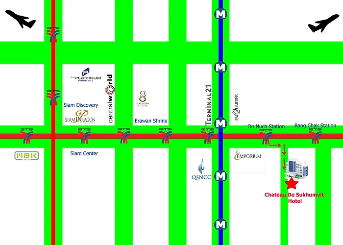 Lejlighedshotel Chateau De Sukhumvit 3*